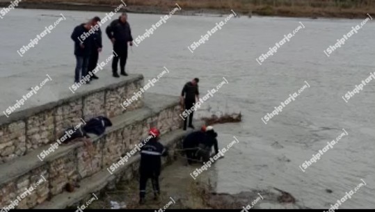 Gjendet e mbytur një grua në lumin Osum në Berat! Policia dhe zjarrfikësit nxjerrin trupin e pajetë