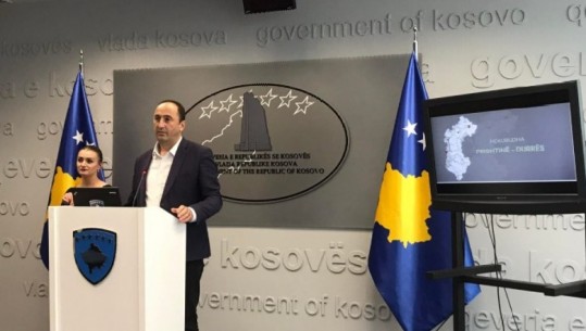 Hekurudha Prishtinë – Durrës, Ministri i Infrastrukturës së Kosovës prezanton projektin dhe jepen detaje