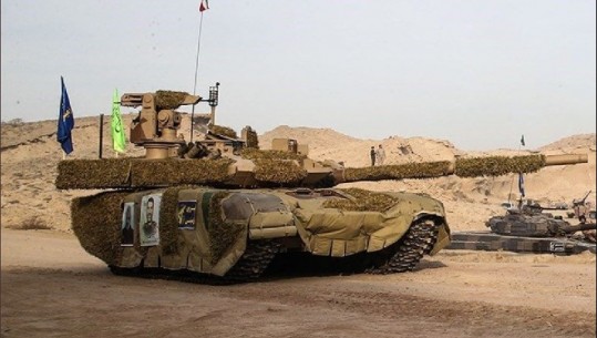 Irani teston tanke të reja, drone luftarake precize në lojërat e luftës 