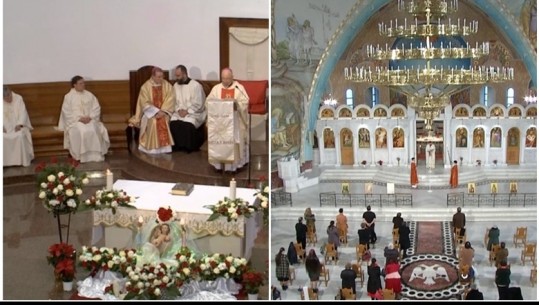 Krishtlindje, festojnë besimtarët e Krishterë në Shqipëri! Dje kremtuan meshën katolikët në Katedralen 'Shën Pali', sot mesha ortodokse te 'Ngjallja e Krishtit'