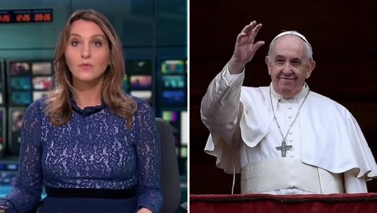 Gafa e gazetares britanike, njofton live për Krishtlindje vdekjen e Papa Françeskut (VIDEO) 