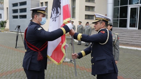 Merr detyrën komandanti i ri i Forcës Detare, Ministri i Mbrojtjes: Kundëradmiral Agastra, garancia për konsolidimin e arritjeve
