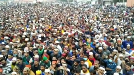Mijëra muslimanë indianë protestojnë kundër thirrjeve për gjenocid nga aktivistët hindu 