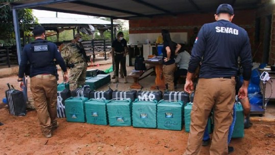 Kapen 947 kg kokainë në Paraguaj, arrestohet djali i ish-deputetit