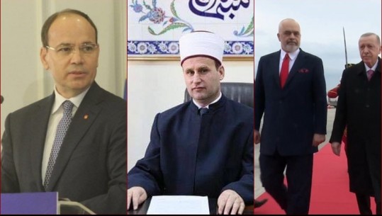Mungesa e Kryetarit të KMSH gjatë vizitës së Ramës dhe Erdogan në xhaminë Et’hem Beut, Nishani: Kryeministri kreu akt fyes dhe skandaloz ndaj myslimanëve 