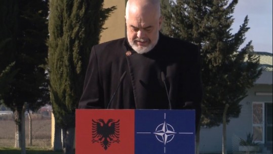 Baza ajrore e Kuçovës, Rama: Ky investim tregon që vendi ynë është vlerë e shtuar në NATO! Rrit rolin tonë politik dhe ushtarak