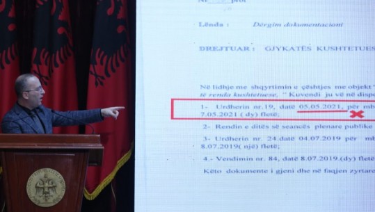 Shkarkimi i Metës, Presidenca publikon dokumentet: Si falsifikoi Kuvendi datën e urdhrit për thirrjen e seancës plenare për të plotësuar afatet