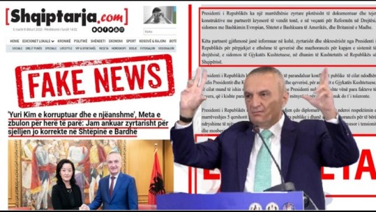 Ilir Meta i shpall 'luftë' lajmeve të 'pavërteta' me një 'Fake news'