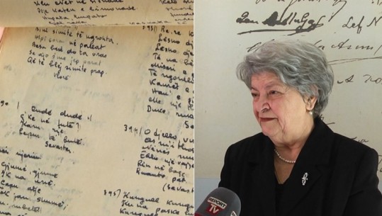 Pas 39 vjetësh, dorëshkrimet e Musinesë i dhurohen Arkivës, Bibika Kokalari: Në shtëpinë e saj gjeta 27 vepra të diktatorit, ju rrëfej çfarë më tha kur më dorëzoi shënimet.