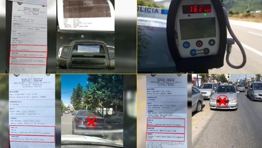 Tiranë/ Pa rrip sigurimi dhe të dehur në timon, 'Rrugorja' pezulloi 249 leje drejtimi në javën që lamë pas! 33 shofere në pranga! Vendosen në total 6,852 gjoba