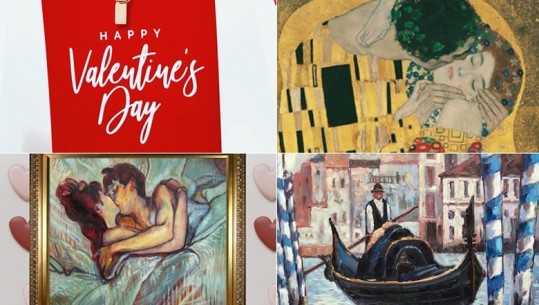 Sot dita e ‘Shën Valentinit’, pikturat më të famshme në botë dedikuar dashurisë dhe romancës 