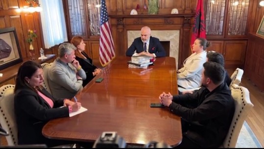 Rama me gazetarët shqiptarë pas takimit me Sekretarin Blinken: SHBA mbështet 100% 'Ballkanin e Hapur'! Shqipëria krenare, trajtohet e barabartë në tryeza të mëdha!  (VIDEO)