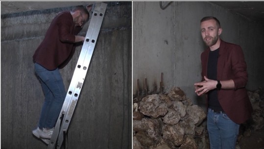Report Tv në tunelin ku grabitësit gërmuan drejt bankës, hoqën tonelata gurë