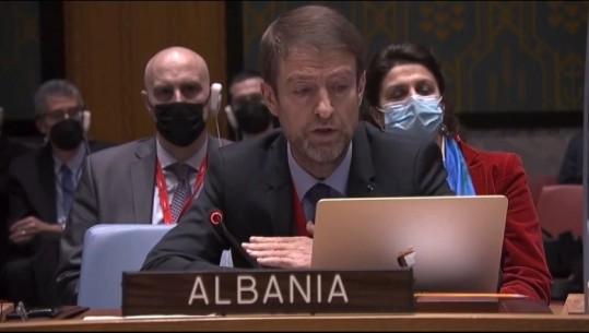 Ambasadori shqiptar në mbledhjen urgjente të Këshillit të Sigurimit: Ukraina po sulmohet vetëm se kërkon të ekzistojë si vend demokratik