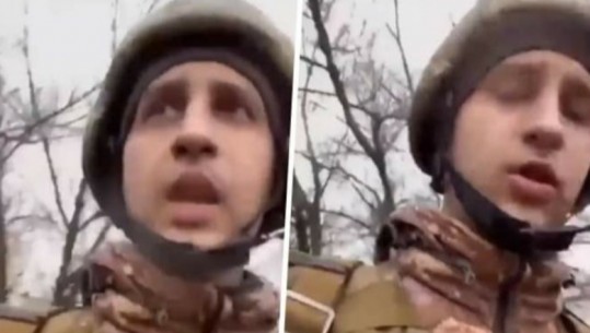 'Mami, babi, ju dua! Do ja dalim', VIDEO-ja përlotëse e ushtarit ukrainas