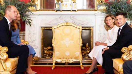 Princ William dhe Kate në mbështetje të presidentit Zelenskiy: Jemi me të dhe gjithë popullin ukrainas
