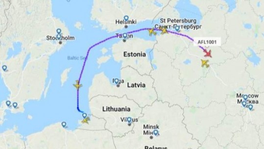 BE i mbylli hapësirën e saj ajrore, rruga e gjatë që po përshkruajnë tashmë avionët rusë