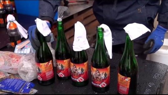 Shishe me imazhin e Putin, fabrika e birrës në Ukrainë prodhon 'kokteje' molotov në vend të pijes alkoolike (VIDEO)