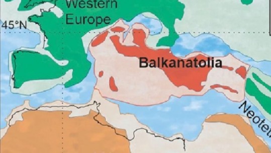 Studimi: 40 milionë vite më parë, Ballkani ka qenë një kontinent më vete