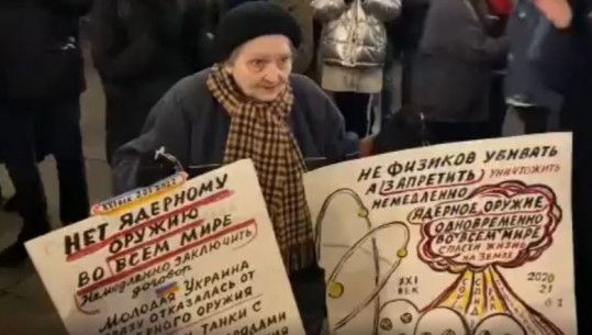 Proteston kundër luftës në Ukrainë, arrestohet në Rusi pensionistja që i mbijetoi rrethimit të Leningradit 