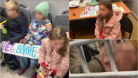 Dërguan lule në ambasadën e Ukrainës në Moskë, arrestohen disa fëmijë në Rusi! Shpërthejnë në lot (VIDEO)