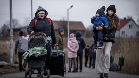 Sa refugjatë janë larguar nga Ukraina dhe ku kanë shkuar?