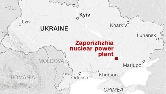 Ku ndodhet Termocentrali bërthamor i Zaporizhzhia dhe çfarë fuqie ka? 