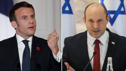 Kryeministri izraelit telefonon Macron pas takimit me Putin