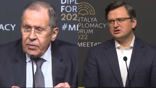 Kuleba dhe Lavrov në konferencë për shtyp! Përfundon takimi 