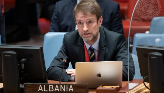 Ambasadori shqiptar në mbledhjen e Këshillit të Sigurimit: Rusia të ndalojë agresionin, të krijohet Komisioni Ndërkombëtar Hetimor për krimet e luftës