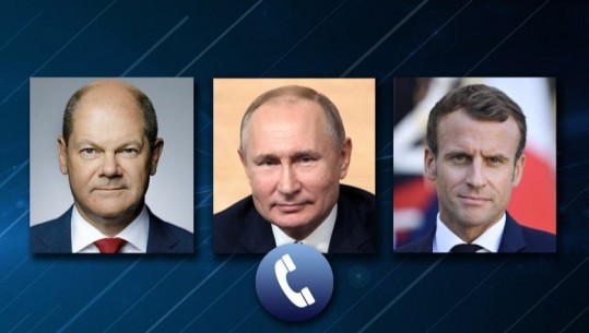 Situata në Ukrainë, Rusia publikon versionin e saj të bisedës së Putinit me liderët francezë dhe gjermanë