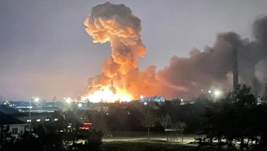 Pushtimi i Ukrainës, shpërthime të mëdha raportohen në Kiev