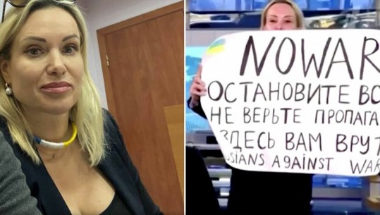 Protestoi kundër luftës në Ukrainë live në televizionin rus, gazetarja: Më morën 14 orë në pyetje dhe nuk më lejuan as të flas me familjen