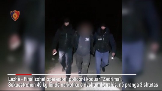 EMRAT/ Kishin mbushur makinën plot me kanabis, arrestohet 3 persona në aksin Lezhë-Shkodër