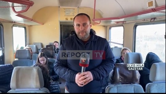 Report Tv mes pelegrinëve të Shna Ndout, udhëtim me tren Shkodër-Laç! Bileta vajtje-ardhje 150 lekë, udhëtarët: Të bëhet çdo ditë, zgjidhje e mirë për popullin