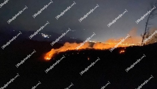 Zjarr në Elbasan, digjet prej tre ditësh zona turistike e Gjinarit! Flakë edhe në afërsi të Qafë-Krrabës