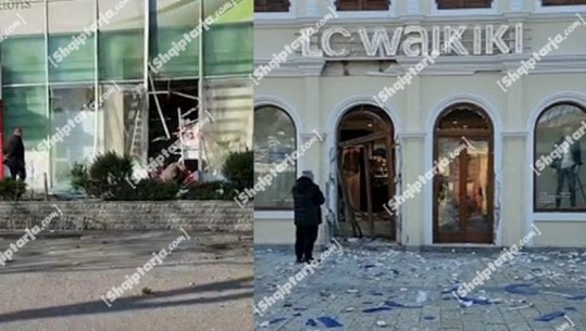 VIDEO/ I vendoset eksplozivi dy bizneseve në Shkodër, dëmtohet edhe Prefektura! Njëri nga bizneset në ndërtesën në pronësi të ish kandidatit të PD në zgjedhjet lokale