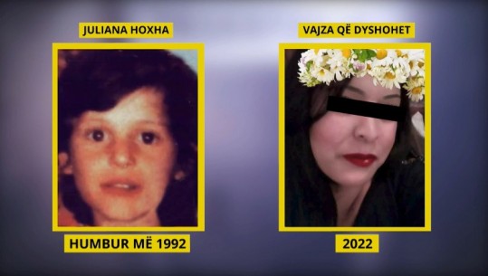 Dëshmia bombë për vogëlushen e rrëmbyer në 1992! Nëna takon dëshmitaren live në ‘Pa Gjurmë’ shfaqen imazhet e vajzës, që dyshohet se është Juliana Hoxha