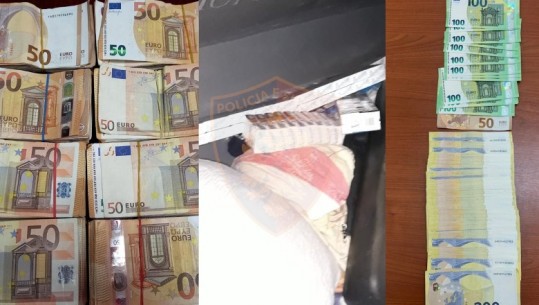 Nuk deklaruan paratë në kufi, nën hetim dy personat! Sekuestrohen mbi 61 mijë euro në Kakavijë dhe Morinë