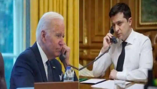 Një orë bisedë telefonike mes Biden dhe Zelenskyt, ja çfarë u diskutua