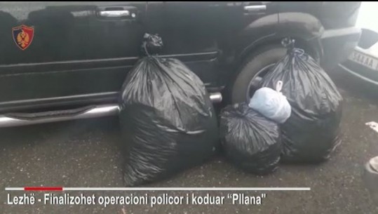 Po transportonin lëndë narkotike në aksin rrugor Lezhë-Milot, dy të arrestuar