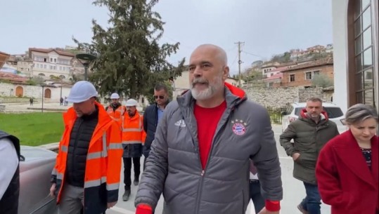 Rehabilitimi i zonave historike në Berat, Rama jep këshilla: Kopshti i Xhamisë Mbret të bëhet po aq i bukur siç përmendet edhe në Kuran