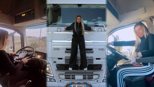 Shqiptarja e parë kamioniste, historia frymëzuese e Bianka Dervishit që la parukierinë për timonin: Nuk jam penduar, do ta kisha filluar më herët këtë profesion  