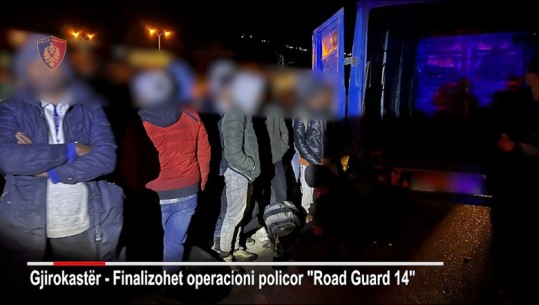 Gjirokastër, transportonte 64 emigrantë me furgon dhe nuk i ndaloi policisë, në pranga 24-vjeçari nga Kosova, në kërkim 2 shokët e tij