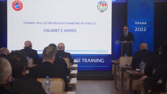 Finalja e madhe europiane në Tiranë, UEFA takim me policinë për çështjet e sigurisë