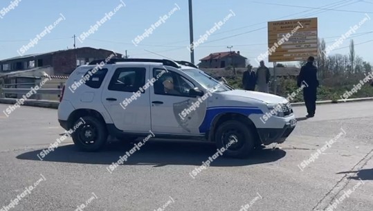 Aksidentohet makina e policisë kufitare në Lezhë, përplaset me Mercedezin (VIDEO)