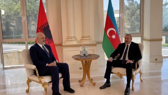 Takimi me Ramën, presidenti i Azerbajxhanit: Diskutuam për bashkëpunimin në sektorin e energjisë dhe tregtisë