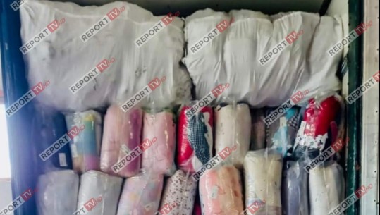 Operacioni i SPAK në Portin e Vlorës, goditet kontrabanda e rrobave të përdorura! Report Tv siguron fotot nga mallrat e sekuestruara