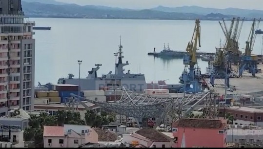 Ankorohet në portin e Durrësit fregata ‘Aconit’ e Marinës Franceze, stërvitje me Forcat Detare Shqiptare