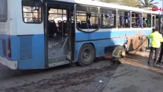 VIDEO/ Sulm terrorist në Bursa të Turqisë, shpërthim bombe në autobusin që transportonte gardianët e burgut! 1 viktimë dhe 4 të plagosur